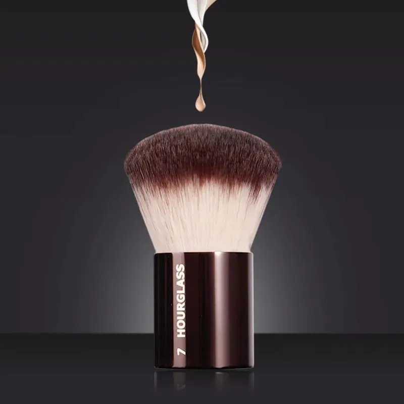 1pc HG Pro Foundation retra Makeup brushes Powder contour Blusher Make up brush metal handle Highlight Bronzer high end No box — image 15
