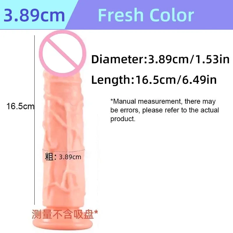 Realistic Dildos for Women Skin Feeling Realistic Penis or Female Masturbation Suction Cup Dildo Big Penis Sex Toys — image 10