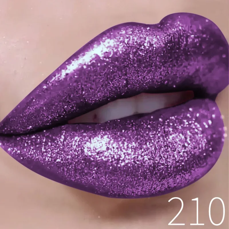 1PC Glitter Lip Gloss Long Lasting Waterproof Metallic Liquid Lipstick Pearl Shining High Pigment Lip Tint Korean Makeup Gifts — image 16