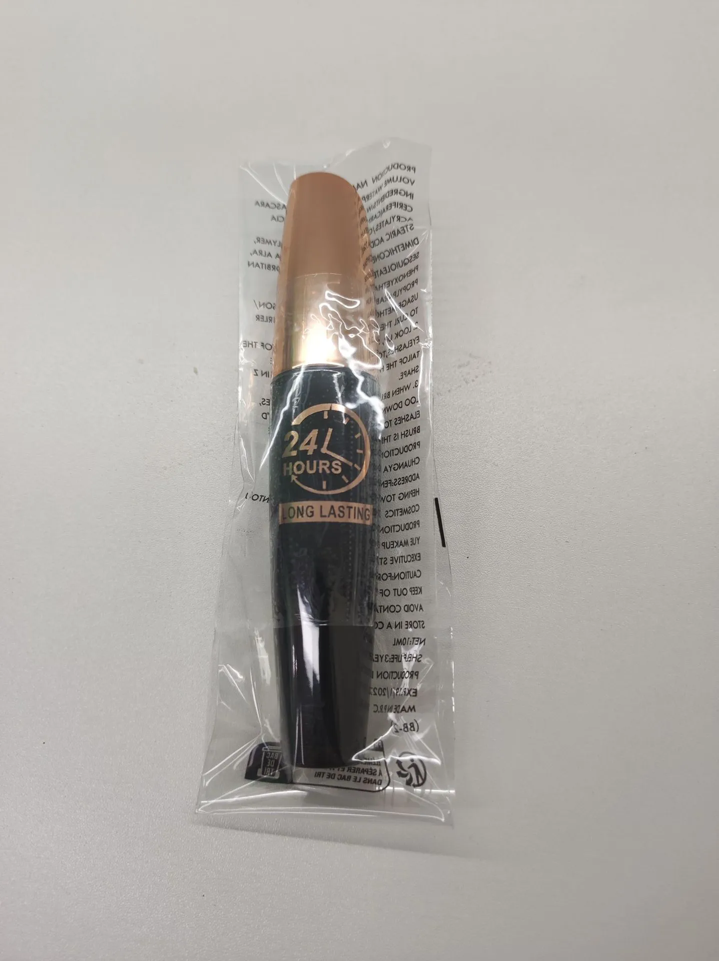 5D Eye Black Mascara Waterproof Lengthens Eyelashes Extension Μακιγιάζ ματιών μάσκαρα με ίνες μετάξι για γυναίκες Καλλυντικό Κορεάτικο μακιγιάζ — image 3