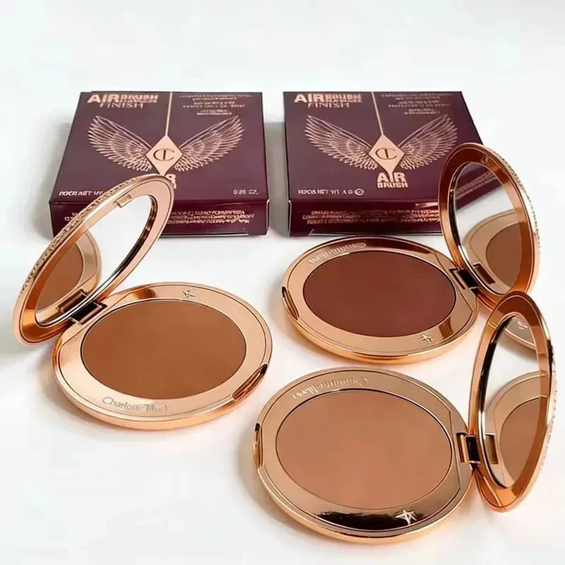 Charlotte Tilbury Setting Powder Compact Lip Gloss Foundation Two-tone Blush Eyeshadow Palette Lightweight Delicate Long-lasting — image 2