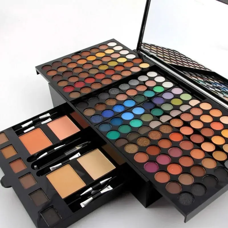 180 Colors Makeup Palette Gift Set Box Blush Lip Stick Long Lasting Cosmetics Kit Primer Luminous Make Up Set — image 3