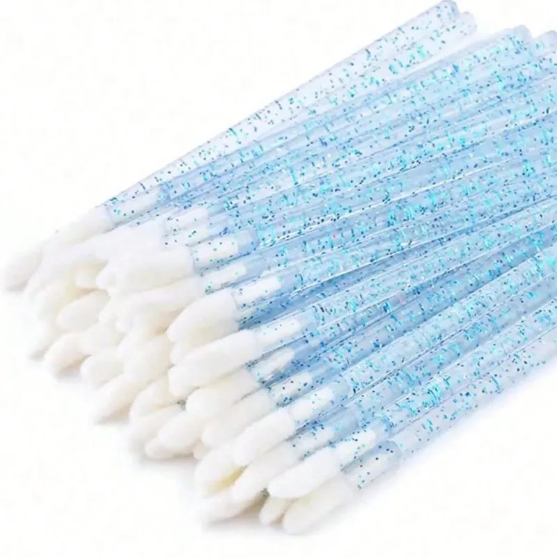 50Pcs Crystal Eyelashes Brush Comb Disposable Eye Lashes Extension Mascara Wands Makeup Professional Makeup Beauty Tool — image 24