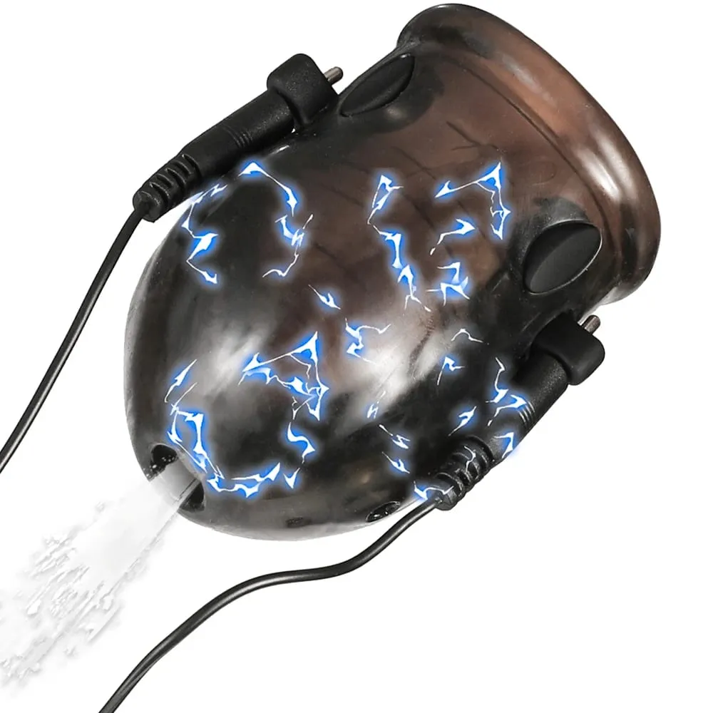 Electro Shock Penis Ring Electric Penis Enlarger Massage Penis Ring Adult Themed Toys Electrocal Stimulate Sex Toys For Men — image 2