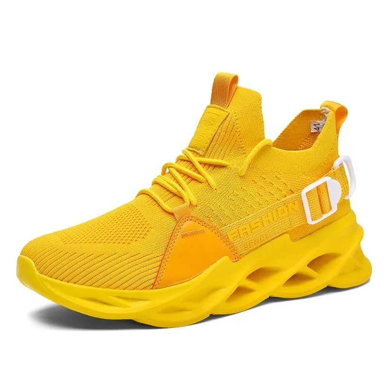 Sneakers Men Mesh Breathable Casual Men Shoes Unisex Light Soft Thick Sole Hole Couple Shoes Athletic Sneakers Women Shoes — image 15