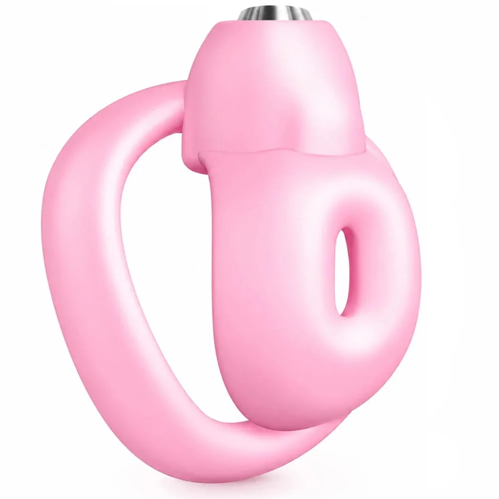 Male Penis Chastity Cage Set Small Mini Chastity Cage With 5 Cock Rings Penis Bondage Slave Restraint Man Sex Toy