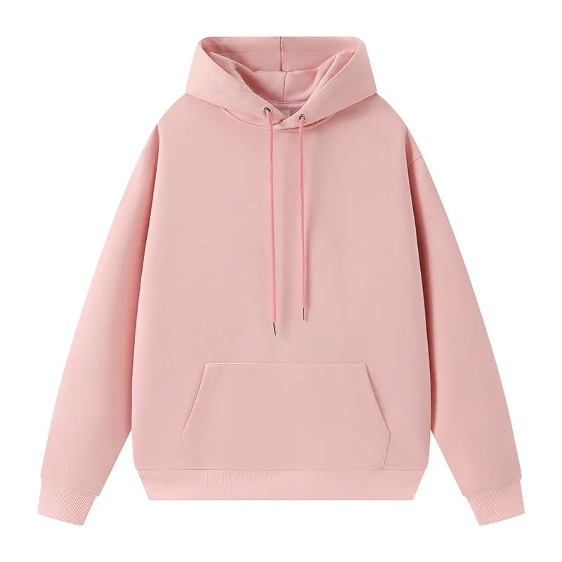 Spring Autumn Unisex Hooded Sweatshirt Men Hoodies Casual Loose Solid Hip Hop Pullover Sweatshirts Mens Streetwear Hoodies — image 5