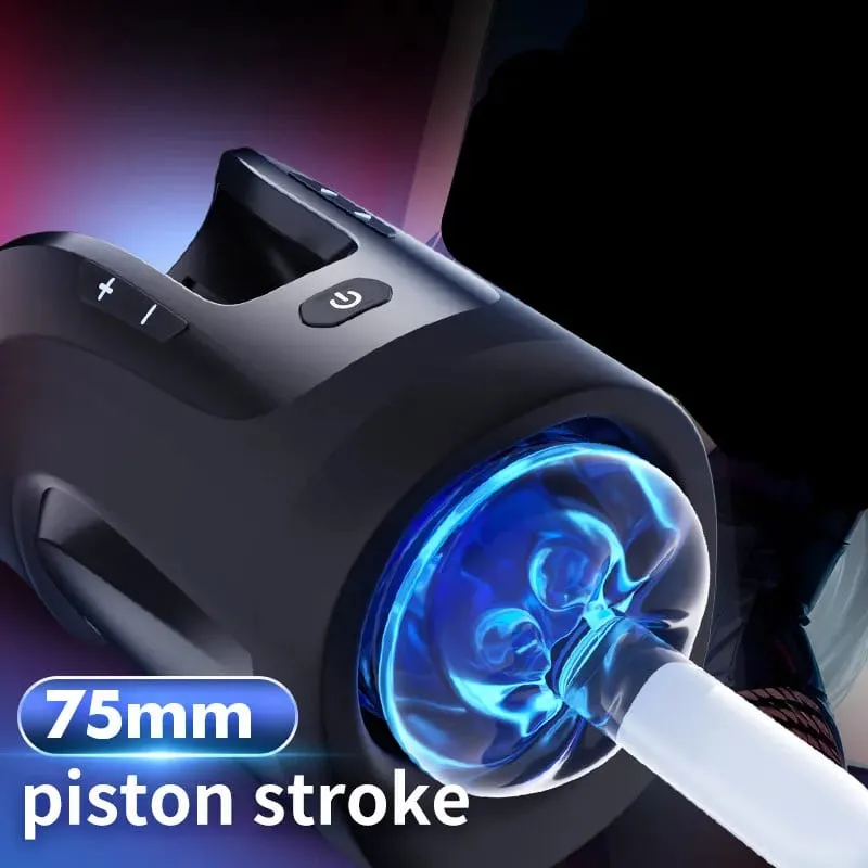 Leten THRUSTING-PRO Automatic 75mm Telescopic Vibrator High Speed Male Masturbator Sucking Machine Masturbation Sex Toys For Men