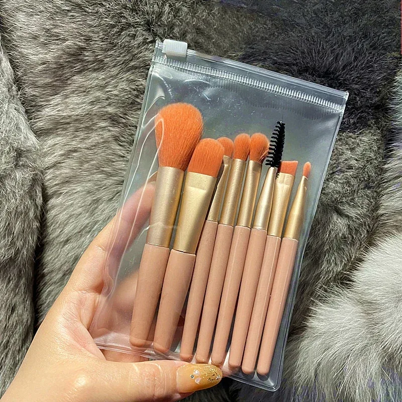 Soft Fluffy Makeup Brushes Set Face Foundation Blush Loose Powder Eyeshadow Blush Blending Beauty Makeup Brush Women Girls Tools