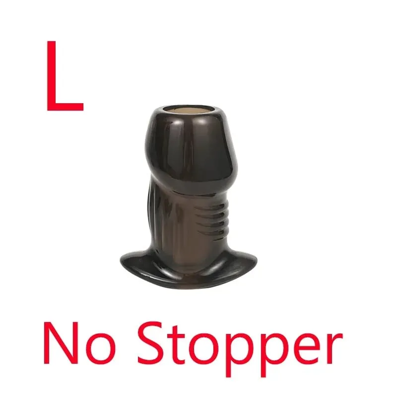Hollow Anal Plug Stopper Soft Speculum Peeking Butt Expander Anus Dilator Enemator For Women Men Gay Sex Toy Sex For Women Men — image 7
