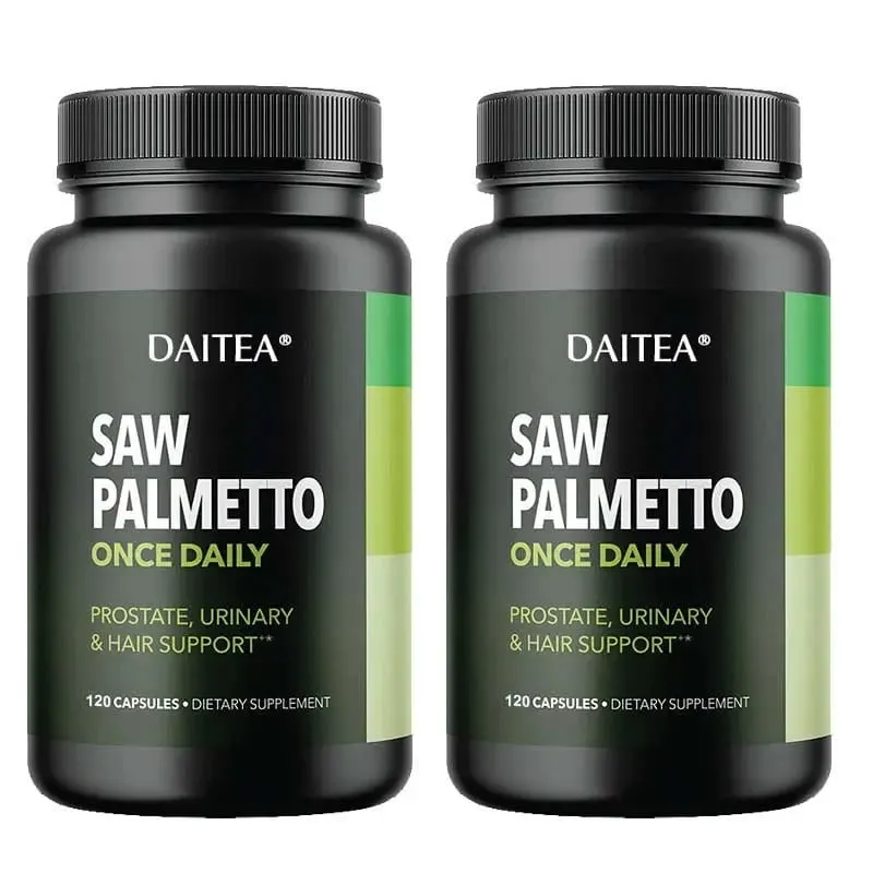 Daitea Saw Palm Capsule Prostate Health Supplement Support Urinary Tract Health Support Bladder Health Promote Hair Growth — image 8