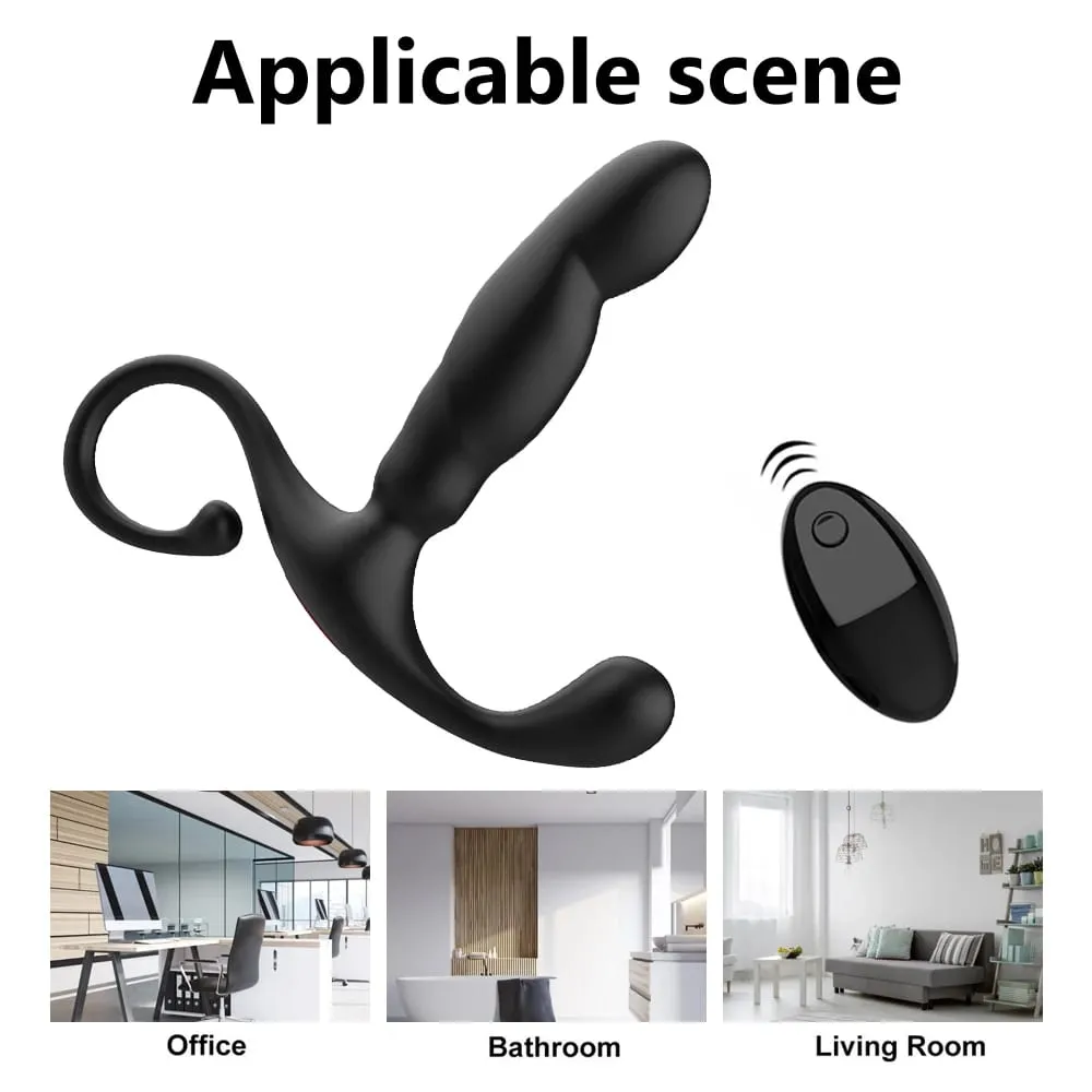Anal Vibrators Finger Prostate Massage Sex Toys Butt Plug Prostate Stimulator Anus Male Masturbator Plug Sex Toys For Men Gays — image 4