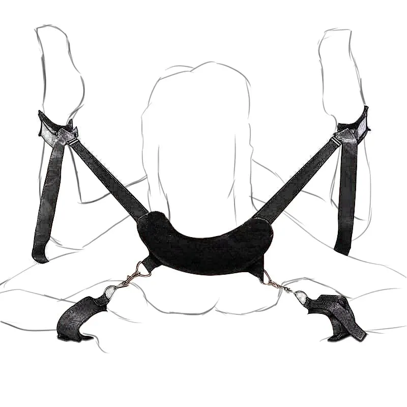 Bdsm Bondage Set Restraint Adult Game No Vibrator Handcuff Neck Collar Wrist Mouth Gag Strap Fetish Sex Toys For Woman Couples