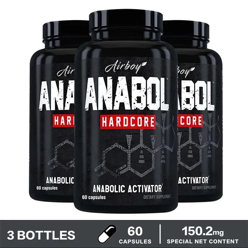 Anabol Hardcore Supplement - Helps Build Lean Firm High-quality Muscle Promoting Muscle Growth Recovery & Strength Enhancement — image 10