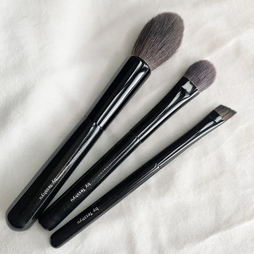 Luxury Squirrel Hair Highlight Eyeshadow Eyeliner Makeup Brushes Tapered Blush Z2 All Over Shadow Z5 Anlged Liner Z6 — image 1