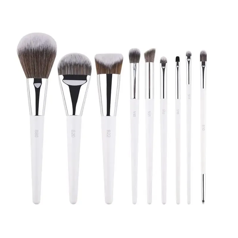 1pc White Powder Makeup Brushes 3D Liquid Foundation Base Make up Brush Eyeshadow blending Detail Face Eye Concealer Beauty tool — image 1