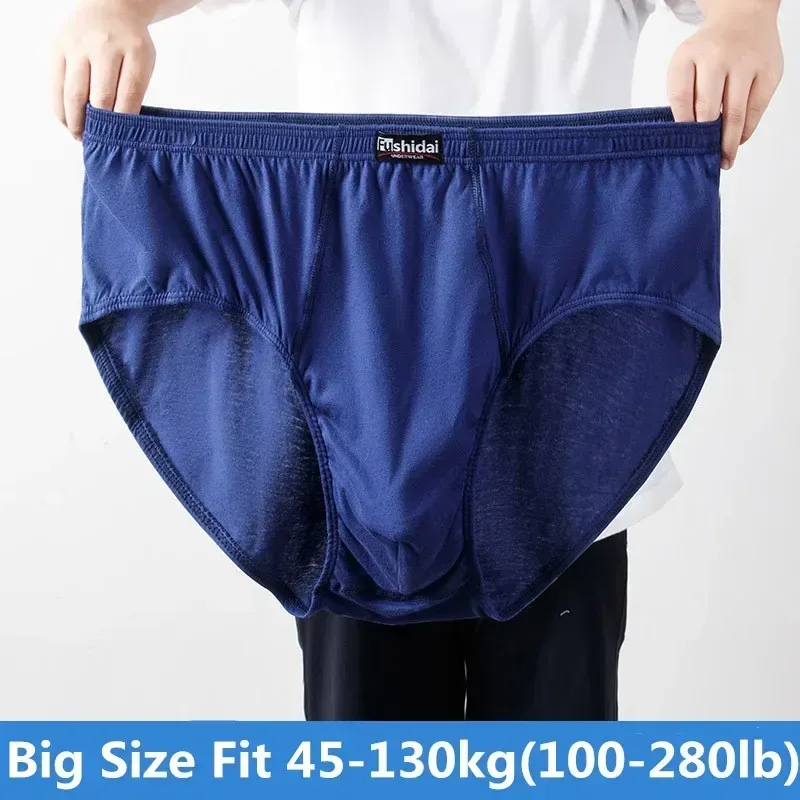 Men's Big & Tall Cotton Underwear 6 Pack - 6XL 7XL 8XL Plus Size Briefs, Breathable Soft Comfort Fit Boxer Shorts for Large Men — image 4