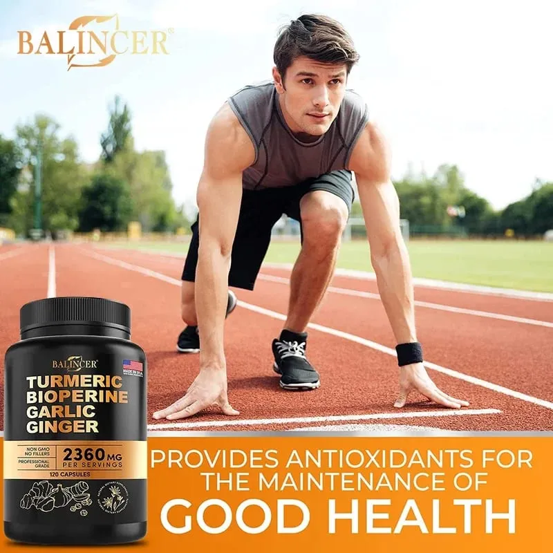 Turmeric Curcumin with Black Pepper for Optimal Absorption Best Vegan Joint Support Supplement — image 3