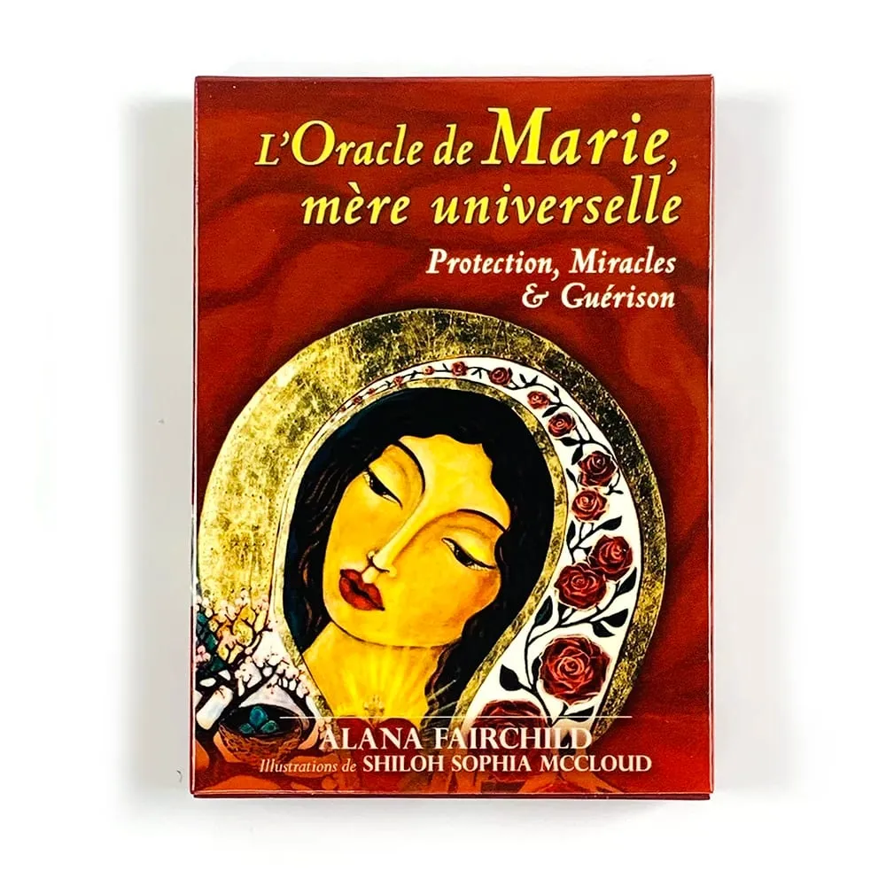 L'Oracle De Marie 44 cartes édition française Divination Oracle Deck Divine Mother Energy Parfait pour la guérison et l'orientation spirituelle — image 1