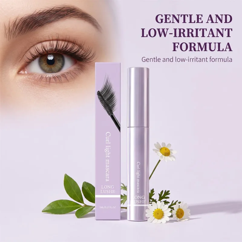Waterproof 3D Lengthening Mascara Black Eyelash Extension Eye Lashs Brush Long-Wearing Silk Volumizing Mascara Cosmetics Gift — image 6