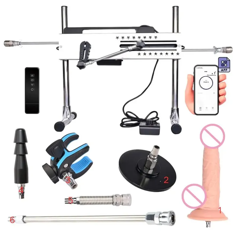 Rough Beast APP Control Powerful Sex Machine for Women And Men Masturbation Love Machine with Dildo Toy Shop Penetration Sextoys