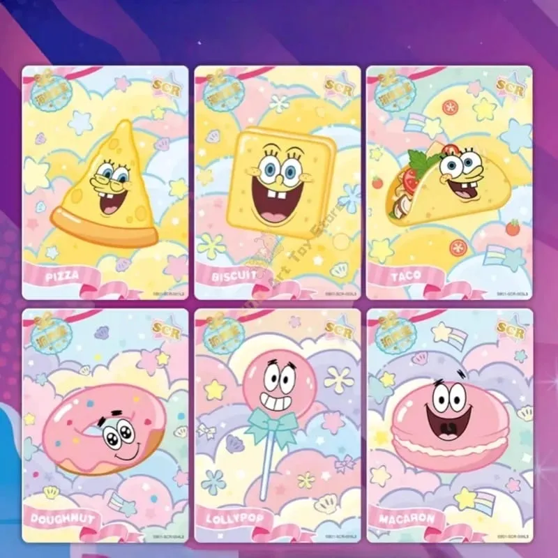 SpongeBob SquarePants Card Patrick Star Fun Time Gift Box Collection Cards ChildrenGifts Rare Collections Gift Toy — image 5