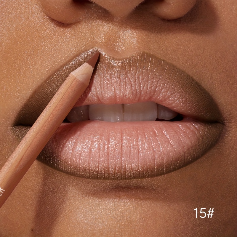 1pc Matte Lipstick & Liner Pen Waterproof Long-Lasting Non-Stick Berry Shades for All Skin Types Makeup Pencils for Women — image 20