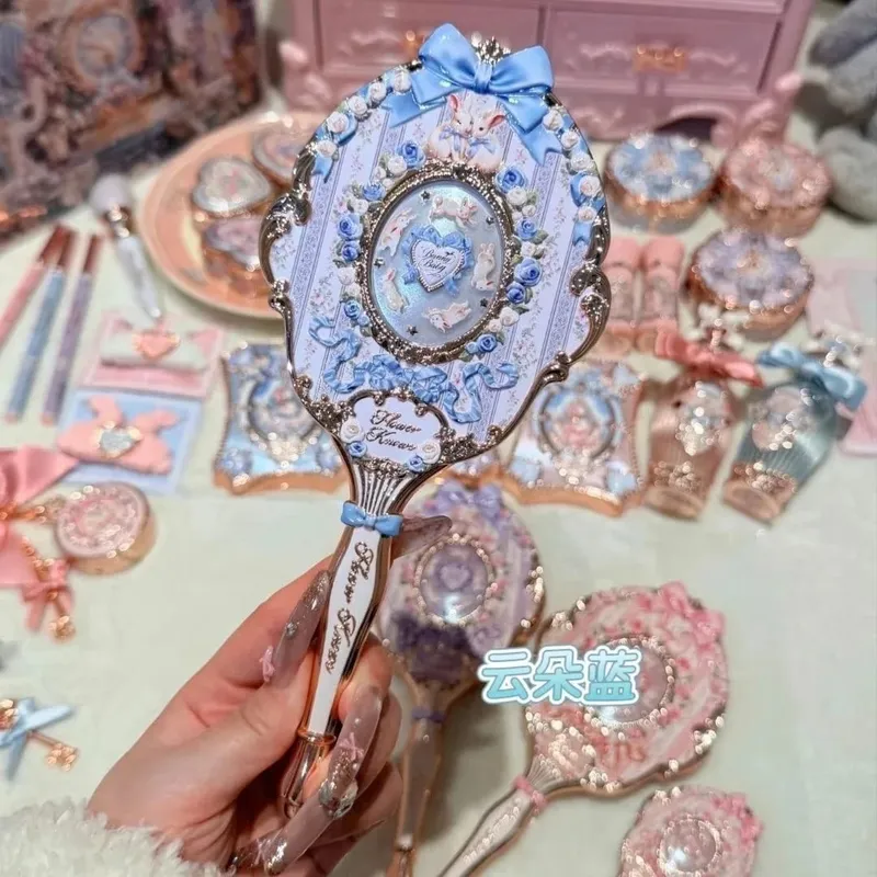 Flower Knows Handheld Makeup Mirror Air Cushion Comb All Series Relief Pattern Limited Color Makeup Tool Kit — image 9