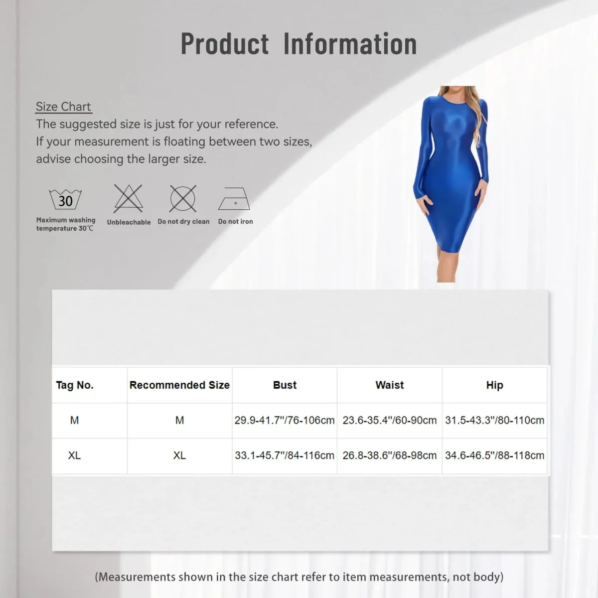 Women's Oil Glossy Long Sleeve Bodycon Dress Smooth Solid Color Round Neck Hip Wrap Tights Pencil Dress Rave Party Clubwear