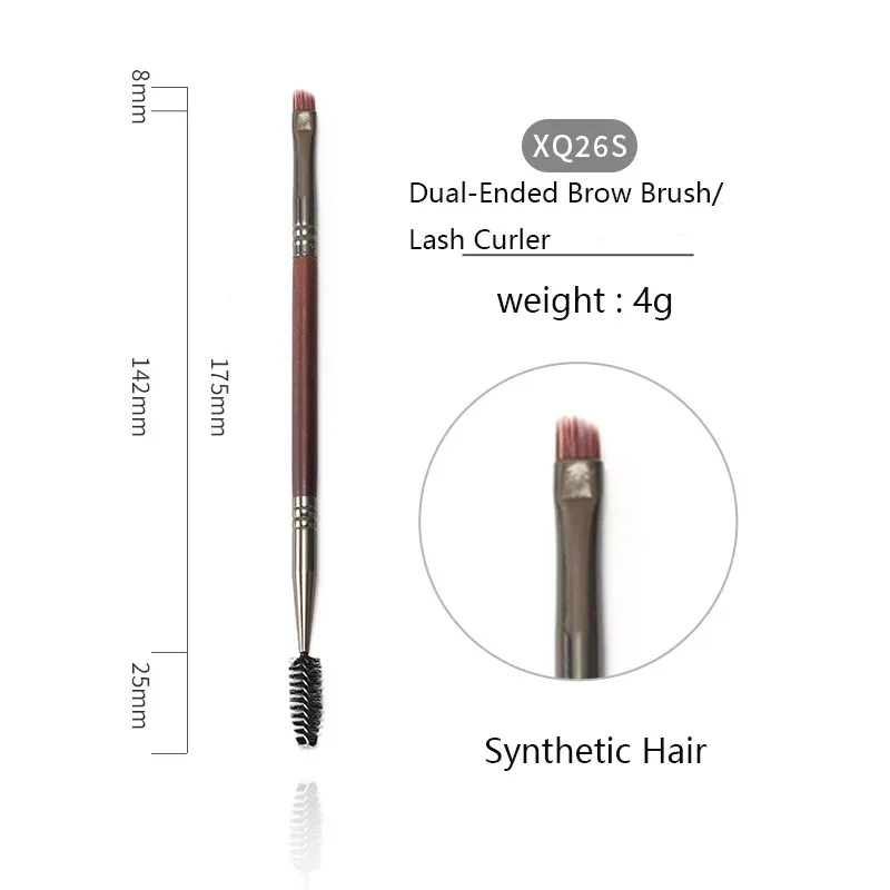 OVW Animal Hair Makeup Brush Complete Set 28PCS Lip Brushes Eyeshadow Brush Soft Makeup Brush Beauty Tools Smudge Brush Single — image 30