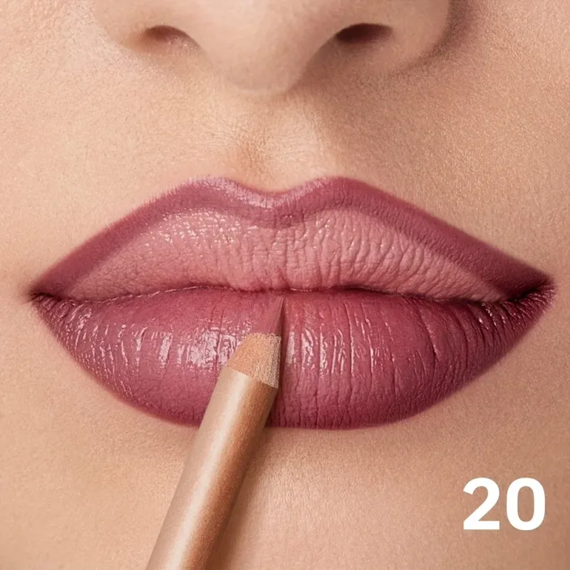 Nude Matte Lip Liner Waterproof Long Lasting High Pigment Lip Pencil Smooth Precise Lip Makeup Gift for Women — image 30