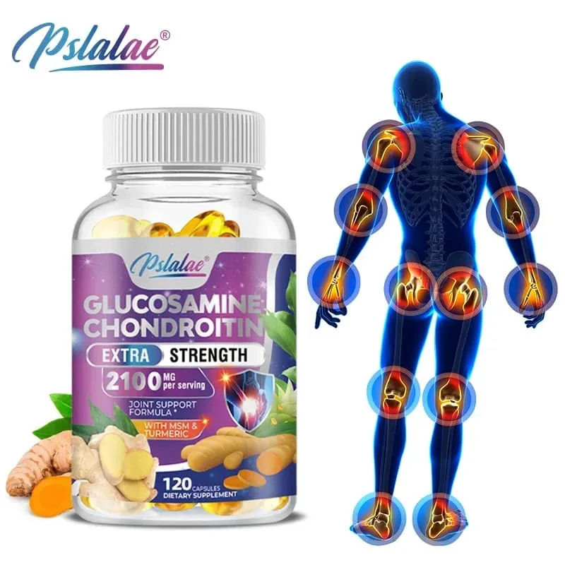 Glucosamine Chondroitin MSM Turmeric Boswellia - Joint Health and Joint Function Support - Glucosamine Sulfate Mobility FormulaC — image 3