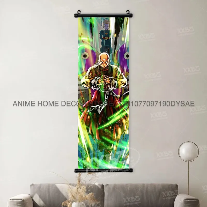 Dragon Ball Posters Anime Figures Wall Art Frieza Home Decor VegetaIII Scrolls Picture Goku Hanging Painting Son Gohan Wallpaper — image 8