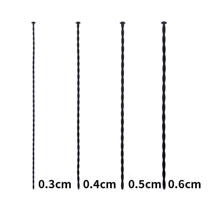 8 Sizes Soft Silicone Urethral Dilator Horse Eye Stick Penis Rod Male Masturbation Blockage Stimulator Catheter Sex Toys for Men — image 2