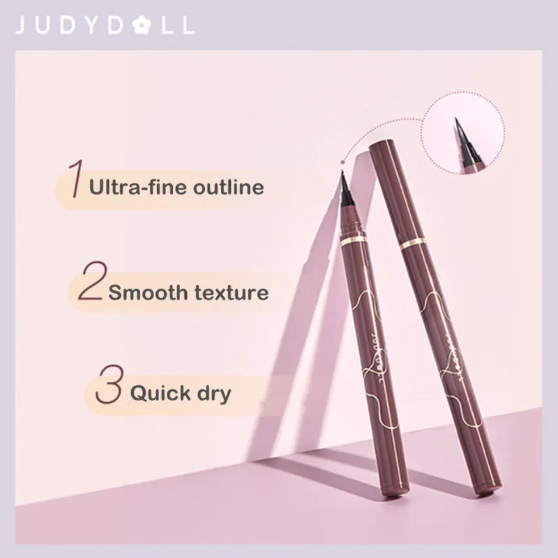 Judydoll Ultra-fine Liquid Eyeliner Pen Matte Lying Silkworm Eye Lash Pencil Fast Dry Smooth Lasting Eye Shadow Stick Makeup — image 5