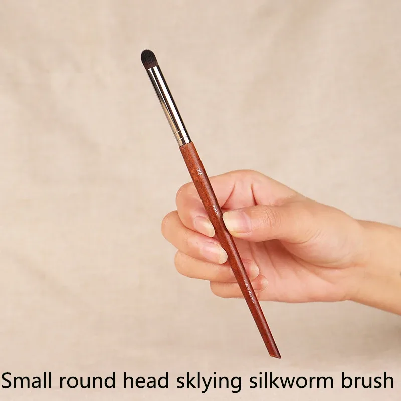 Professional Soft Makeup Brush Makeup Tools Liquid Foundation Concealer Make Up Brush Wood Handle Brushes Beauty Tool Wholesale — image 8