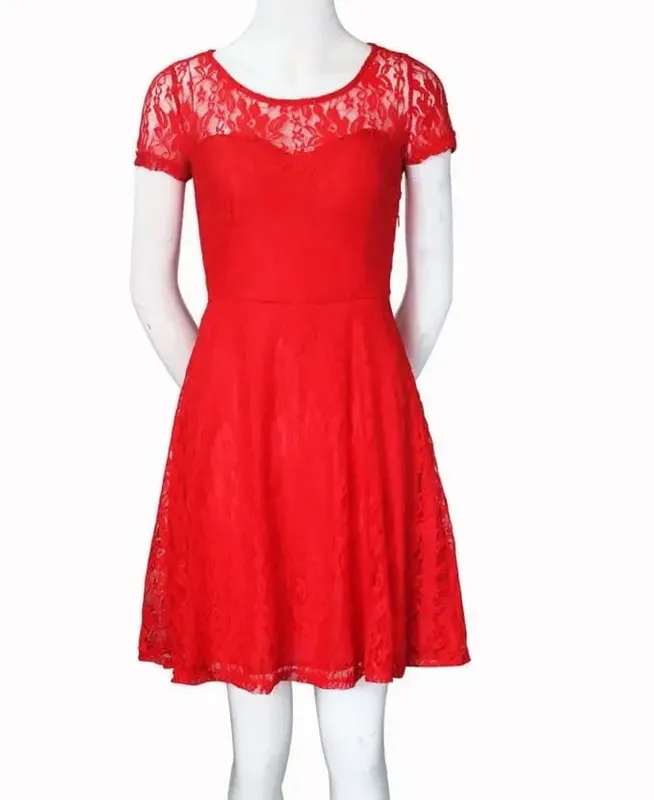 Customizable Long sleeved V-neck chiffon dress