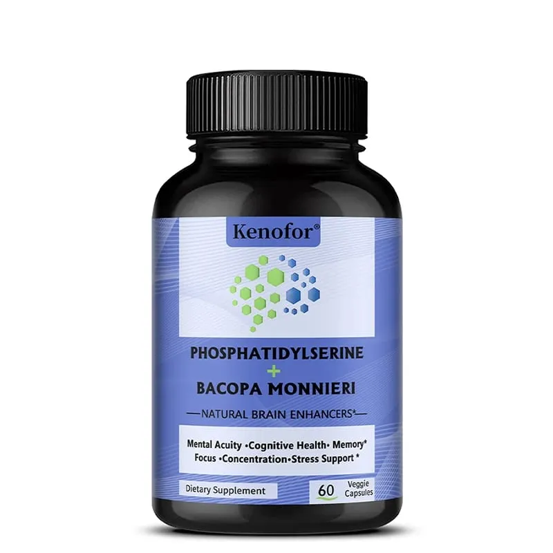 Phosphatidylserine + Bacopa Monnieri Supplement - Helps Memory Cognitive Health Relieve Stress - Brain Nutritional Supplement — image 8