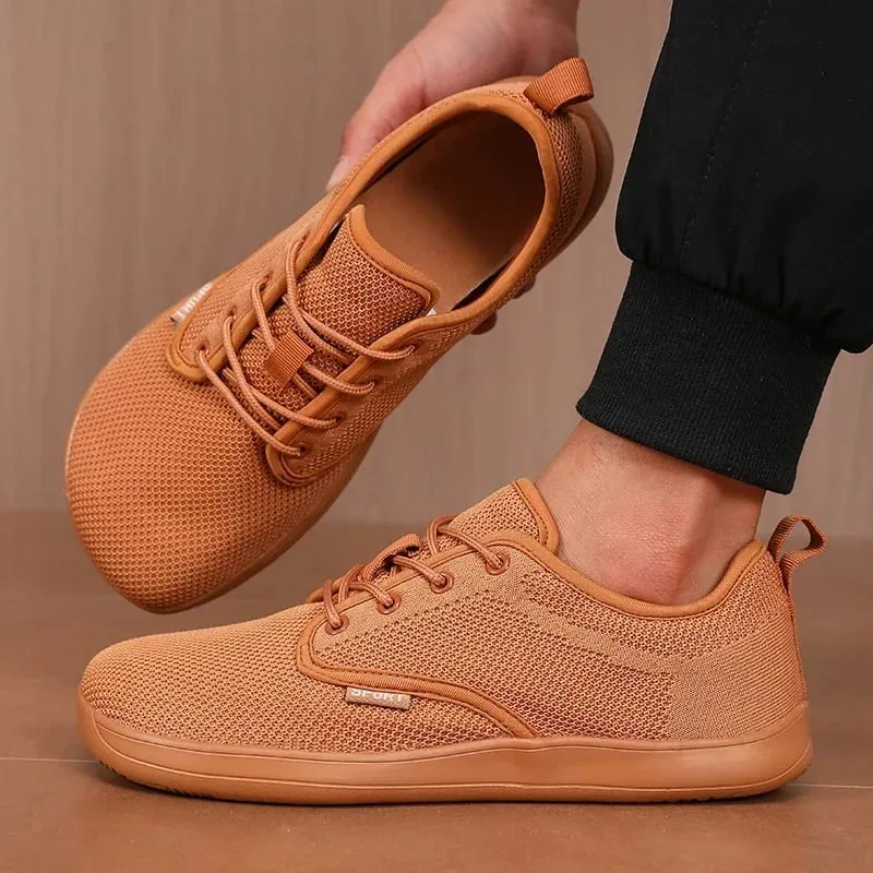 Men Casual Flat Shoes with Slip on Design Lightweight Walking Shoes Large Size Simple and Comfortable Soft Sports Shoes Women — image 3