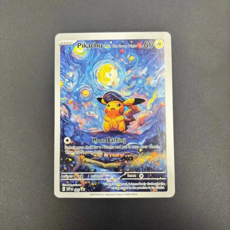 DIY Collection Cards 2023 SVP EN VAN GOGH /GREY FELT HAT Self Made Single Card Classic Game Anime Cards Gift Toy — image 5
