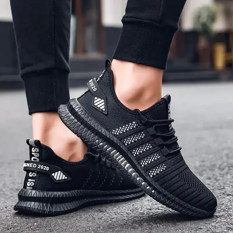 Men Shoes Lace-up Mesh Men Casual Shoes Lightweight Comfortable Walking Sneakers Tenis Masculino Zapatillas Hombre Large Size 46 — image 6