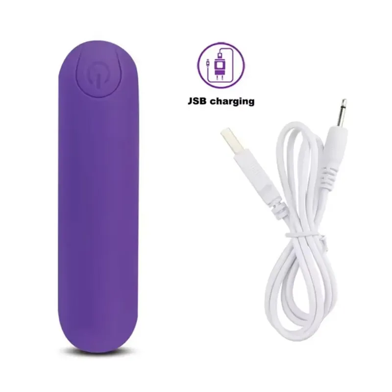 Powerful Mini Bullet Vibrator Dildo Stimulate Vagina Sex Products for Couples Strong Shock G Spot Female Masturbator for 18+