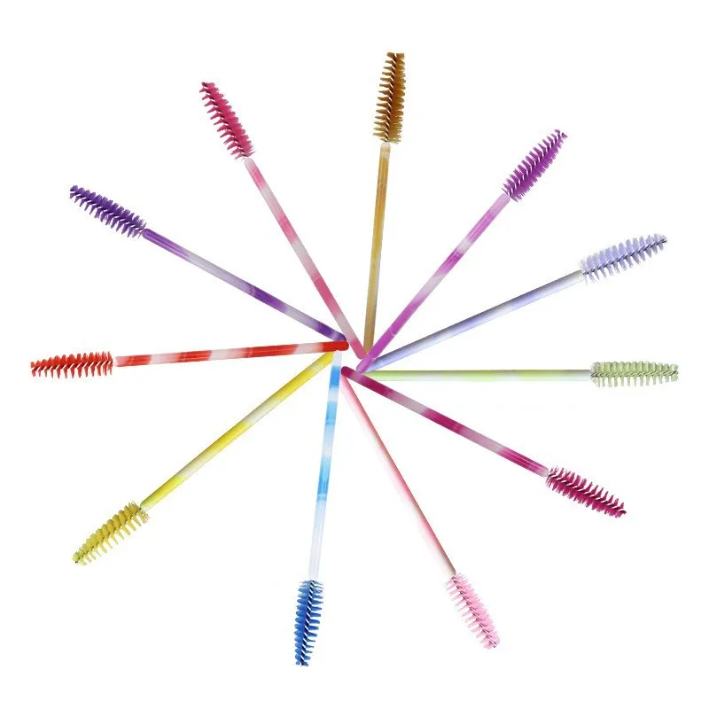 Disposable Eyelash Brushes Eyebrow Brush Mascara Wands Applicator Cosmetic Eyelashes Extension Tools Eyelash Spoolies for Makeup — image 3