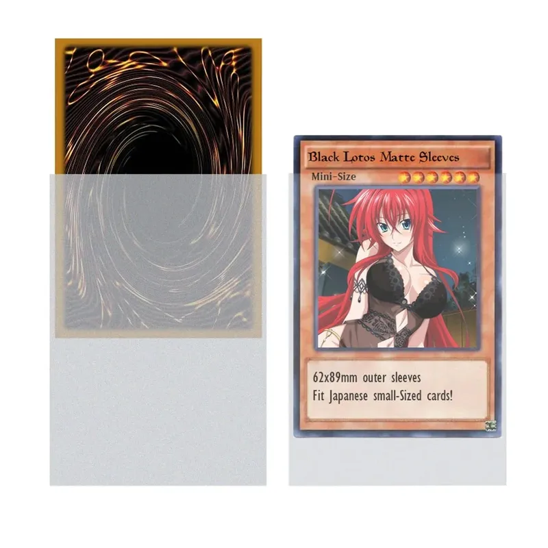 60 PCS/Lot Yu-Gi-Oh Card Sleeves YGO 62X89 Protective Sleeve Liner VG Due City BlackLotus Matte YUGIOH Card Sleeve Cover — image 12