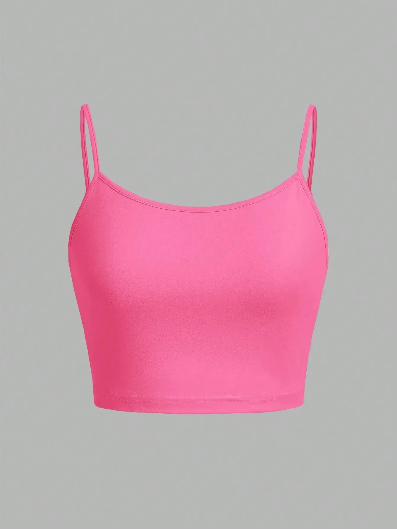 4 Pieces Women's Sexy Summer Vest Tank Tops Solid Color Adjustable Comfortable Vest Soft Girl's Ladies Cropped Vest Crop Tops