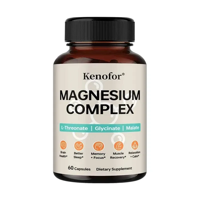 Magnesium Complex Supplement with L-threonine Glycine and Malate To Support Brain Health Memory Concentration and Sleep — image 9