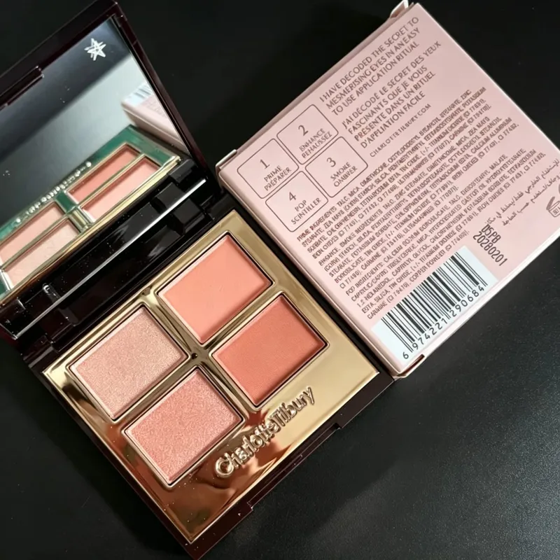 Charlotte Tilbury Collagen Lip Gloss Eyeshadow Palette Waterproof Oil Powder Compact Long Lasting Matte Hydrating Face Makeup — image 9