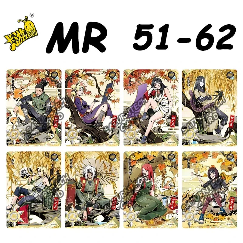 Naruto Card Set Full Series SE BP NR CR PR GP CP SP MR PR SLR OR AR UR ZR Cards Sasuke Anime Collection Card Toy Gift — image 35