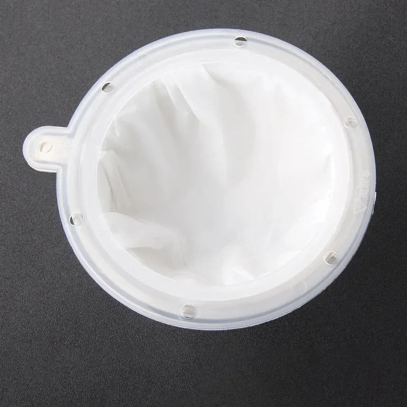 1pc 100/120/200/300/400/450 Mesh Nylon Filter Stainless Steel Funnel For Fruit Milk Traditional Chinese Medicine Oil White Wine — image 6
