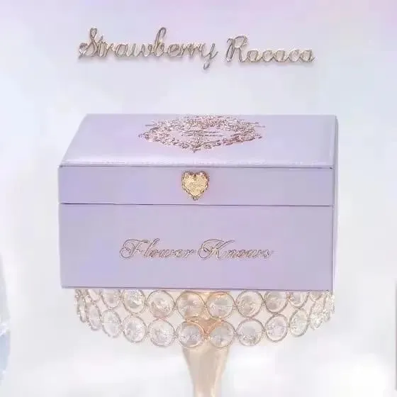 Flowers Know 7th Anniversary Makeup Storage Box Cosmetics Iron Box — image 3